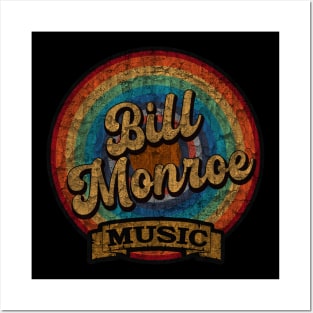 Bill Monroe (Design On tshirt for to all) Posters and Art